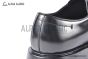 Dolce & Gabbana Michelangelo Brushed Black Calfskin Derby shoes with DG logo