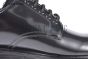 Dolce & Gabbana Michelangelo Brushed Black Calfskin Derby shoes with DG logo