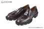 Christian Louboutin Varsimoc Brown/Black Calfskin Loafers