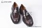 Christian Louboutin Varsimoc Brown/Black Calfskin Loafers