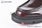 Christian Louboutin Varsimoc Brown/Black Calfskin Loafers
