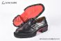 Christian Louboutin Varsimoc Black Calfskin Loafers