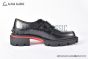 Christian Louboutin Varsimoc Black Calfskin Loafers