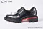 Christian Louboutin Our Georges L Black Calfskin Loafers