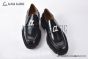 Christian Louboutin Varsimoc Black Calfskin Loafers with CL logo