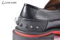 Christian Louboutin Varsimoc Black Calfskin Loafers with CL logo