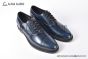 Louis Vuitton Varenne Richelieu Biue/Black Calfskin Oxfords
