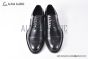 Louis Vuitton Varenne Richelieu Black Calfskin Oxfords with LV logo