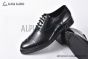 Louis Vuitton Varenne Richelieu Black Calfskin Oxfords with LV logo