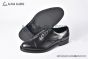 Louis Vuitton Varenne Richelieu Black Calfskin Oxfords with LV logo