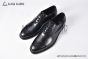 Louis Vuitton Varenne Richelieu Black Calfskin Oxfords with LV logo