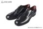 Dolce & Gabbana Altavilla Polished Black Calfskin Derby shoes