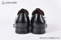 Dolce & Gabbana Michelangelo Brushed Black Calfskin Derby Shoes