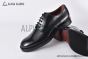 Dolce & Gabbana Altavilla Polished Black Calfskin Derby shoes