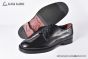 Dolce & Gabbana Altavilla Polished Black Calfskin Derby shoes