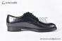 Dolce & Gabbana Michelangelo Brushed Black Calfskin Derby Shoes