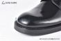 Dolce & Gabbana Michelangelo Brushed Black Calfskin Derby Shoes