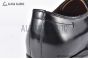 Dolce & Gabbana Michelangelo Brushed Black Calfskin Derby Shoes