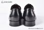 Dolce & Gabbana Altavilla Polished Black Calfskin Derby shoes with the logo tag