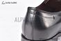 Dolce & Gabbana Altavilla Polished Black Calfskin Derby shoes with the logo tag