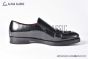Dolce & Gabbana Altavilla Polished Black Calfskin Loafers with the logo tag