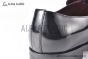 Dolce & Gabbana Altavilla Polished Black Calfskin Loafers with the logo tag