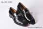Christian Louboutin EquiswingBrushed Black Calf Leather Loafers