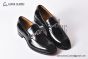 Christian Louboutin EquiswingBrushed Black Calf Leather Loafers