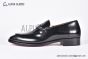 Christian Louboutin EquiswingBrushed Black Calf Leather Loafers
