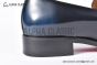 Christian Louboutin Penny Black/Blue Calf Leather Loafers