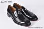 Christian Louboutin Varsimoc Brushed Black Calf Leather Loafers