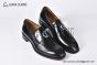 Christian Louboutin Varsimoc Brushed Black Calf Leather Loafers