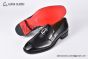 Christian Louboutin Varsimoc Brushed Black Calf Leather Loafers