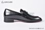 Christian Louboutin Varsimoc Brushed Black Calf Leather Loafers