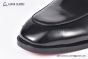 Christian Louboutin Varsimoc Brushed Black Calf Leather Loafers