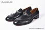 Christian Louboutin EquiswingBrushed Matte Black Calf Leather Loafers