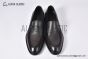 Prada Red Saffiano Calfskin Loafers with Hot-stamped Prada logo