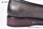 Prada Red Saffiano Calfskin Loafers with Hot-stamped Prada logo