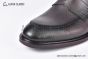 Prada Red Saffiano Calfskin Loafers with Hot-stamped Prada logo