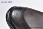 Prada Red Saffiano Calfskin Loafers with Hot-stamped Prada logo