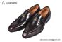 GUCCI Men's Brown Calfskin Loafers with Interlocking G