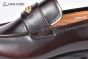 GUCCI Men's Brown Calfskin Loafers with Interlocking G