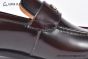 GUCCI Men's Brown Calfskin Loafers with Interlocking G