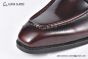 GUCCI Men's Brown Calfskin Loafers with Interlocking G