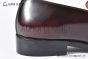 GUCCI Men's Brown Calfskin Buckle Loafers 