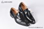 GUCCI Men's Black Calfskin Buckle Loafers 