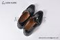 GUCCI Men's Black Calfskin Buckle Loafers 