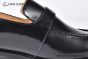 GUCCI Men's Black Calfskin Buckle Loafers 