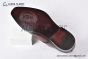 GUCCI Men's Brown Calfskin Buckle Loafers with GG
