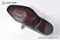 GUCCI Men's Brown Calfskin Lace-up Shoes with Brogue Details